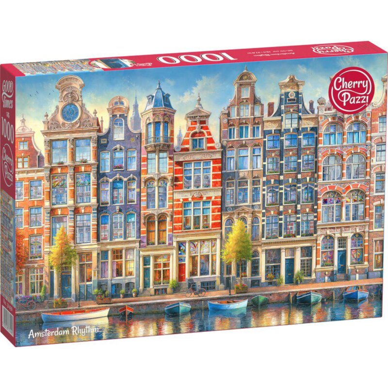 Puzzle CHERRYPAZZI Amsterdam Rhythm 31490 (1000 elementów)