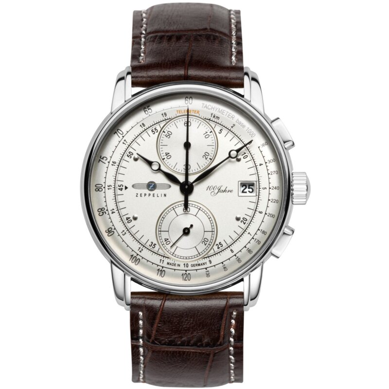 Zegarek ZEPPELIN 100 Jahre 8670-1 Srebrny
