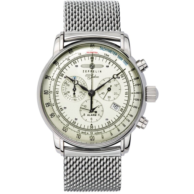 Zegarek ZEPPELIN 100 Jahre 8680M-3 Srebrny