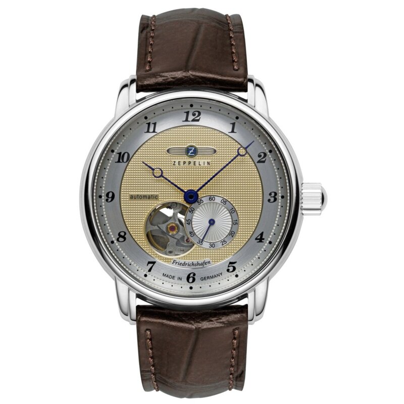 Zegarek ZEPPELIN Friedrichshafen Automatic 8566-5 Srebrny