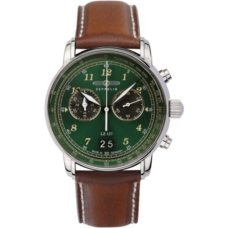 Zegarek ZEPPELIN LZ 127 Graf Zeppelin 8684-4 Srebrny