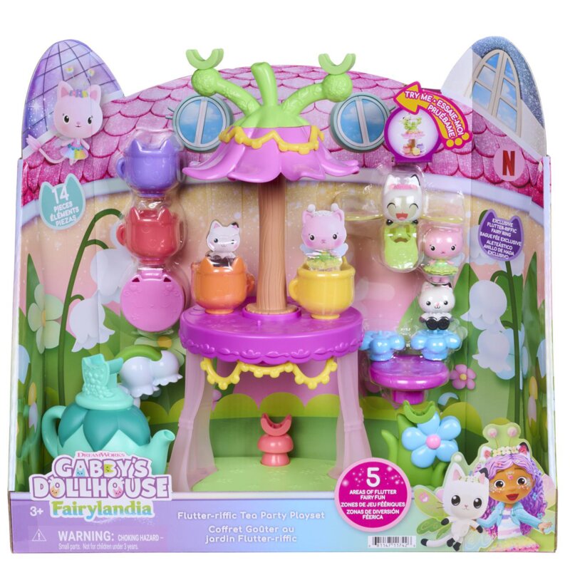 Zestaw figurek SPIN MASTER Koci Domek Gabi Fairylandia Zestaw Herbaciany 6076189