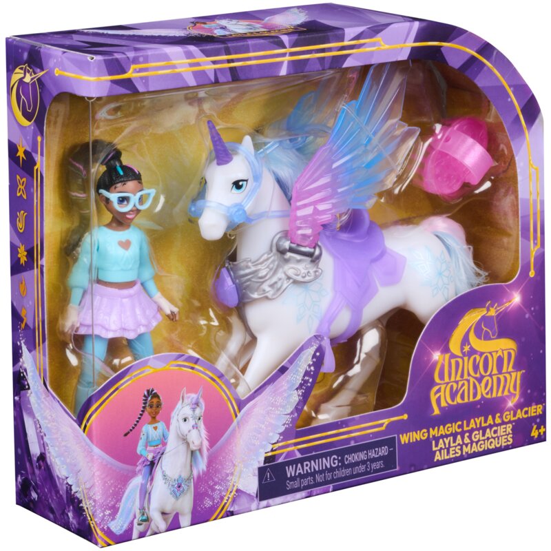 Lalka SPIN MASTER Unicorn Academy Layla Śnieżka i Jednorożec 6076939