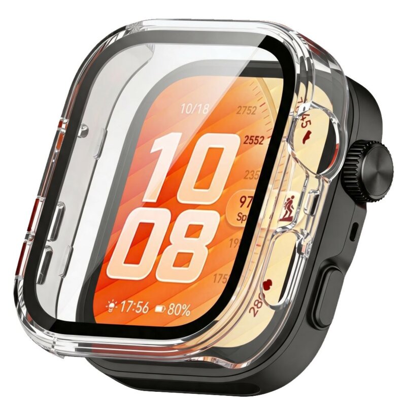 Etui TECH-PROTECT Defense do Huawei Watch Fit 5 Pro Przezroczysty