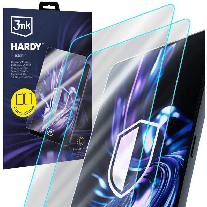 Szkło hybrydowe 3MK Hardy Fusion do Honor MagicPad 4 (2 szt.)