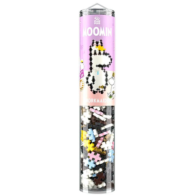Klocki plastikowe PLUS-PLUS Puzzle by Number Muminki Migotka 014-4391
