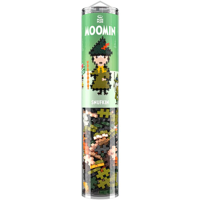 Klocki plastikowe PLUS-PLUS Puzzle by Number Muminki Włóczykij 014-4393
