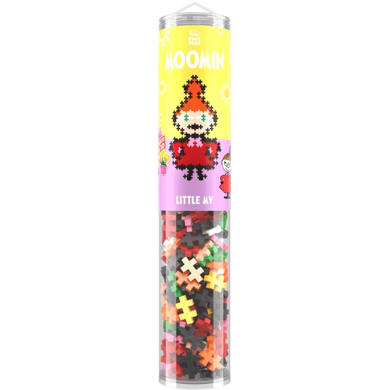Klocki plastikowe PLUS-PLUS Puzzle by Number Muminki Mała Mi 014-4392