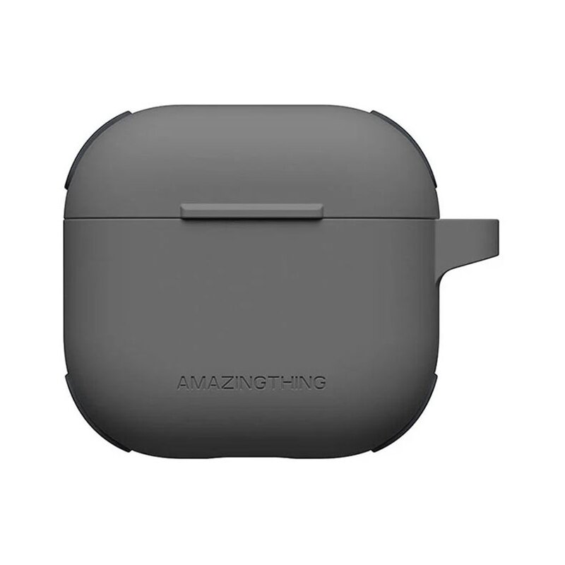 Etui na słuchawki AMAZINGTHING Omni Case do Apple Airpods 4 Czarny
