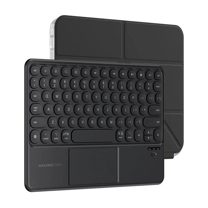 AmazingThing Minimal Case Keylite Combo na iPad Air M3 11" - czarne