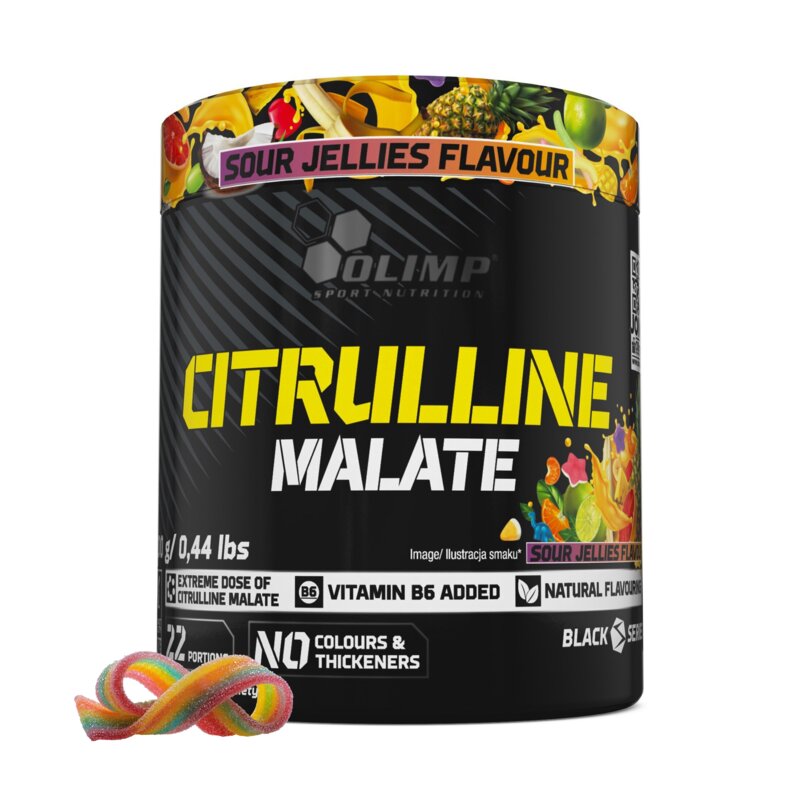 Aminokwasy Citrulline Malate OLIMP Sour Jellies Flavour (200 g)