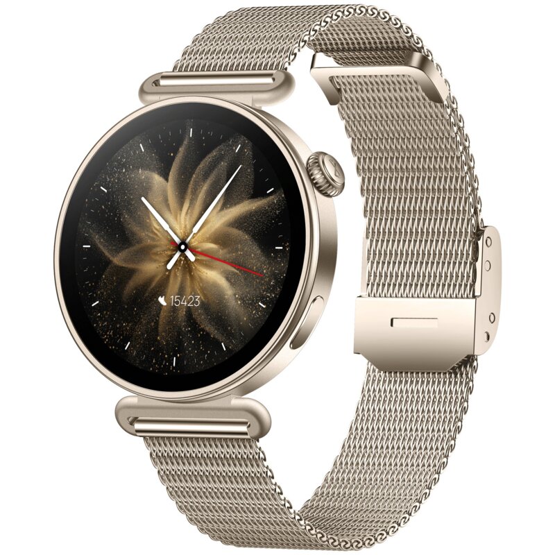 Smartwatch FOREVER SB-380 Bloomdust Szampańsko-złoty