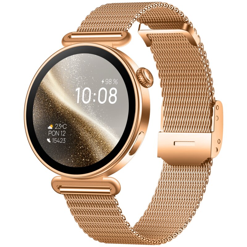 Smartwatch FOREVER SB-380 Rosadust Różowe złoto