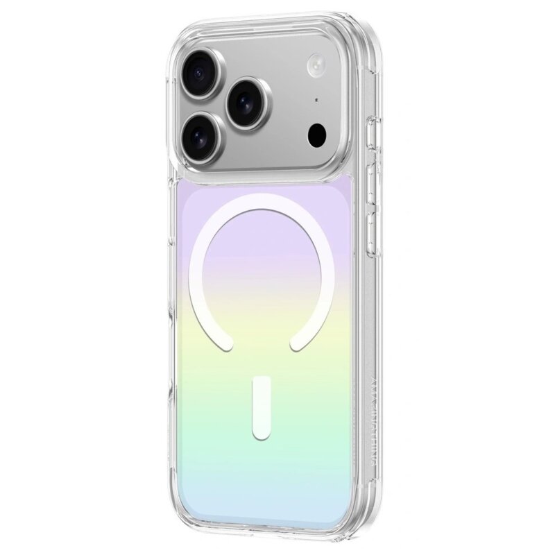 AmazingThing Minimal Mag iPhone 17 Pro kompatybilne z MagSafe tęczowe