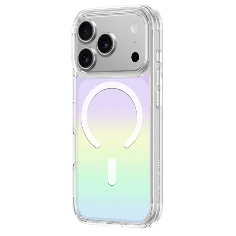 AmazingThing Minimal Mag iPhone 17 Pro Max kompatybilne z MagSafe tęczowe