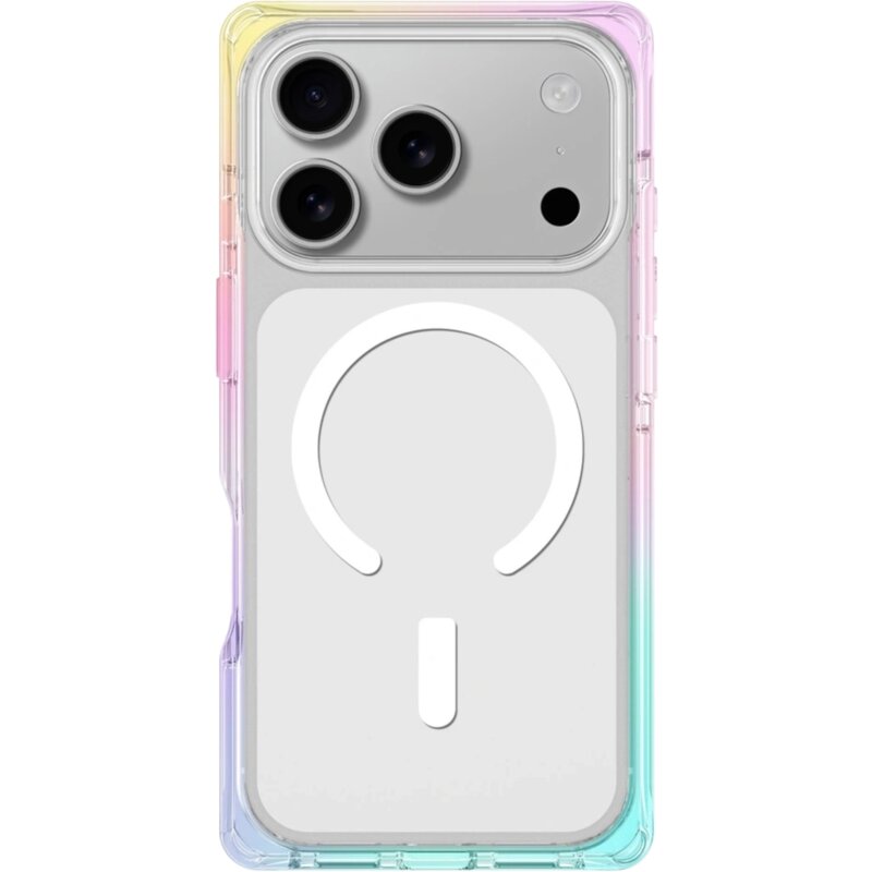 Etui AMAZINGTHING Omni MagSafe do Apple iPhone 17 Pro Przezroczysto-tęczowy