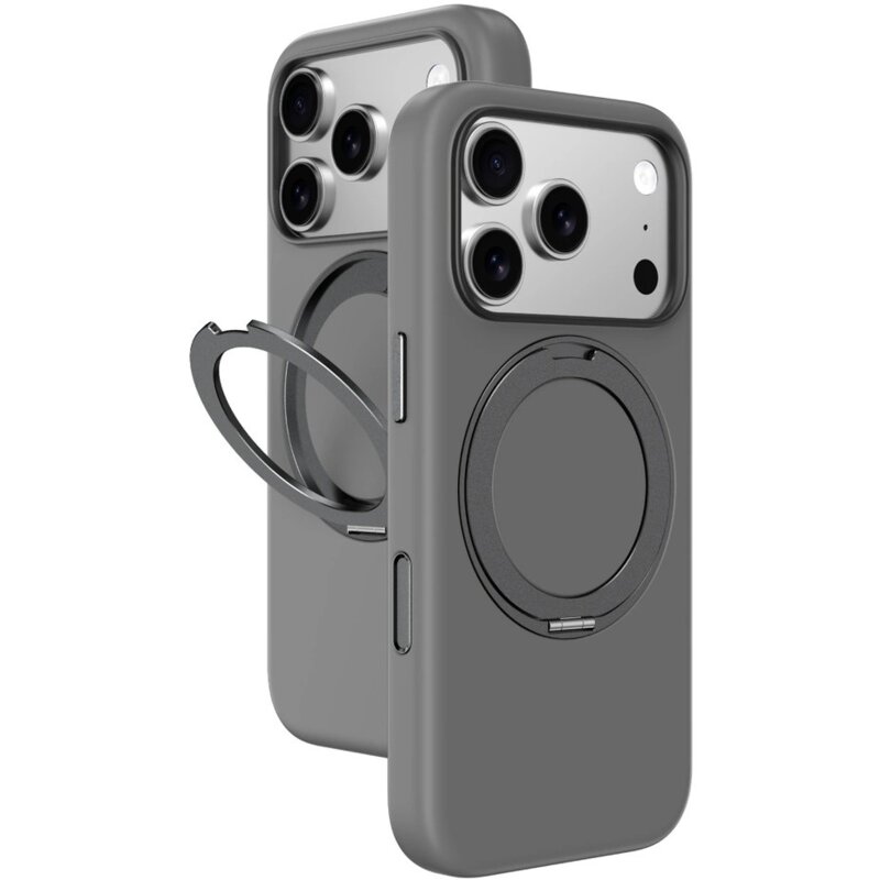 Etui AMAZINGTHING Cloudie MagSpin do Apple iPhone 17 Pro Szary