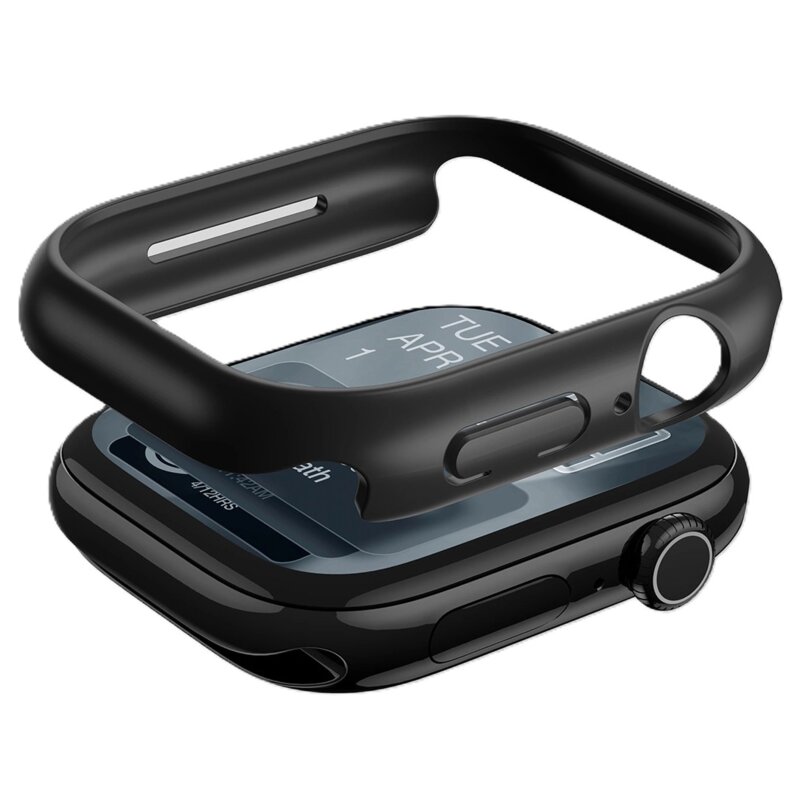 Etui AMAZINGTHING Minimal do Apple Watch 11 (46mm) Czarny