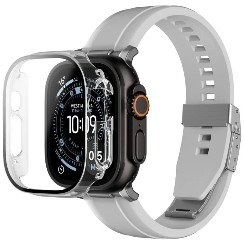 AmazingThing Radix z etui Apple Watch UItra 3 49 mm clear