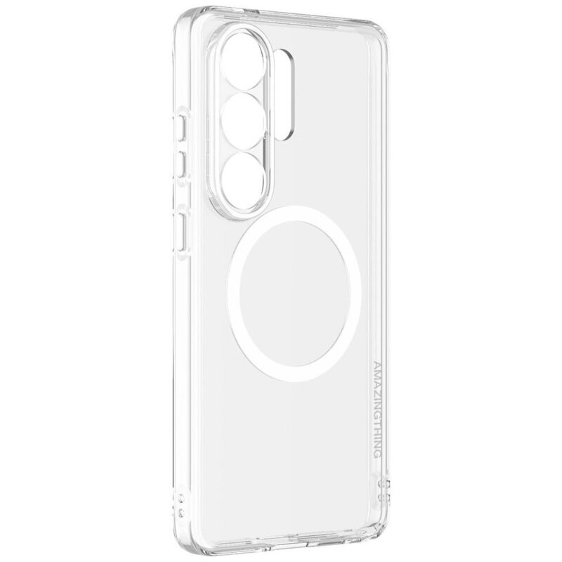 Etui AMAZINGTHING Minimal Mag Lens MagSafe do Samsung Galaxy S26 Ultra Przezroczysty