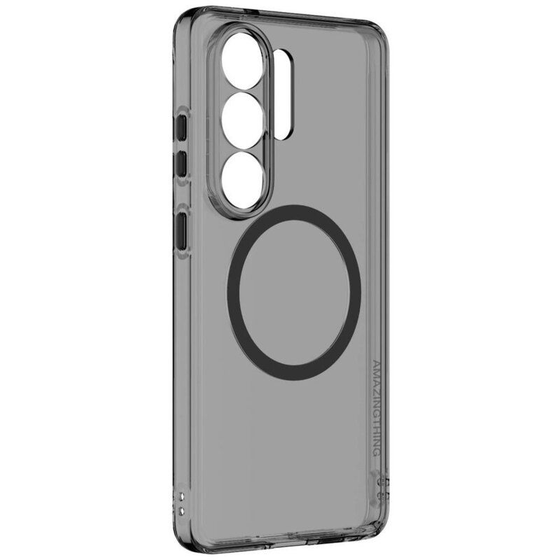 Etui AMAZINGTHING Minimal Mag Lens MagSafe do Samsung Galaxy S26 Ultra Czarny