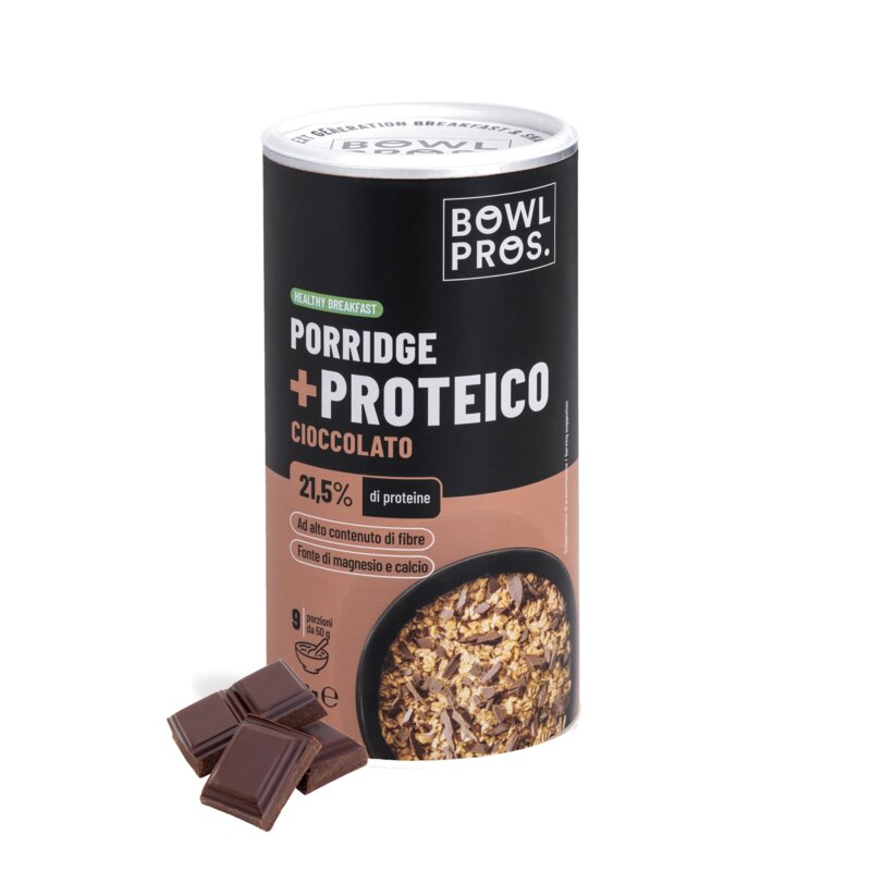 Owsianka proteinowa BOWLPROS Czekoladowa (450 g)