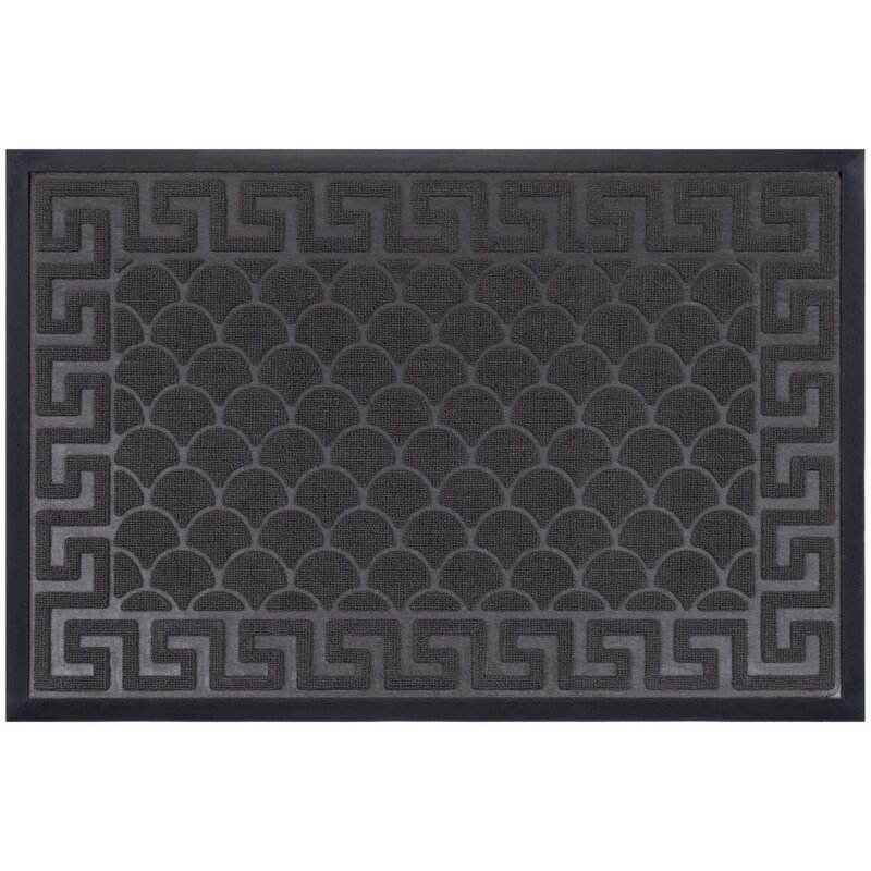 Wycieraczka MULTIDECOR Tivoli bordiura grecki Szary 60 x 90 cm