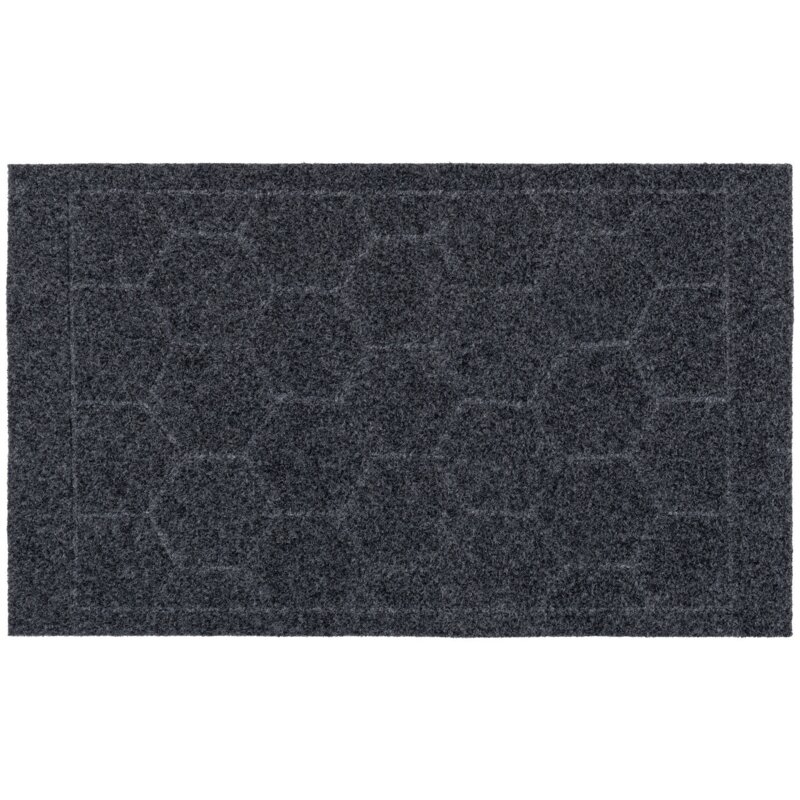 Wycieraczka MULTIDECOR Roxi heksagon Szary 45 x 75 cm