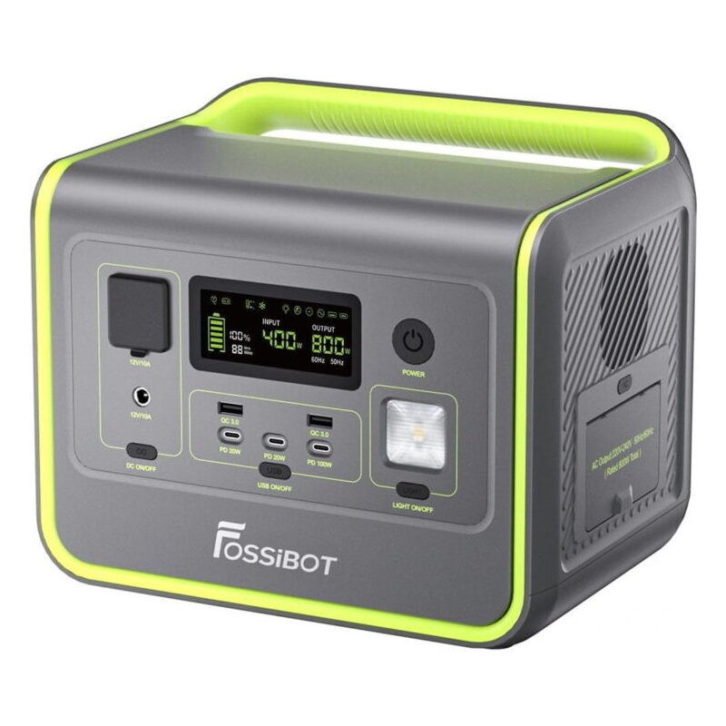 Stacja zasilania FOSSIBOT F800 800W Zielony