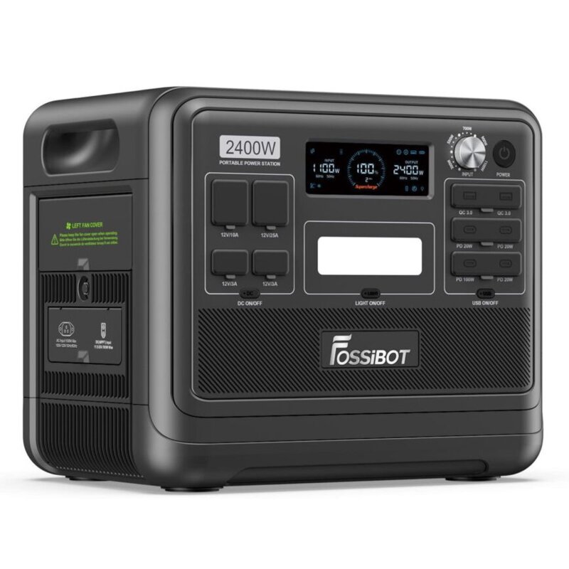 Stacja zasilania FOSSIBOT F2400 2400W Czarny