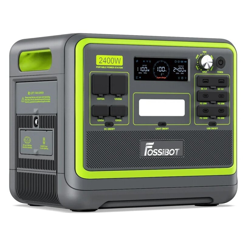 Stacja zasilania FOSSIBOT F2400 2400W Zielony