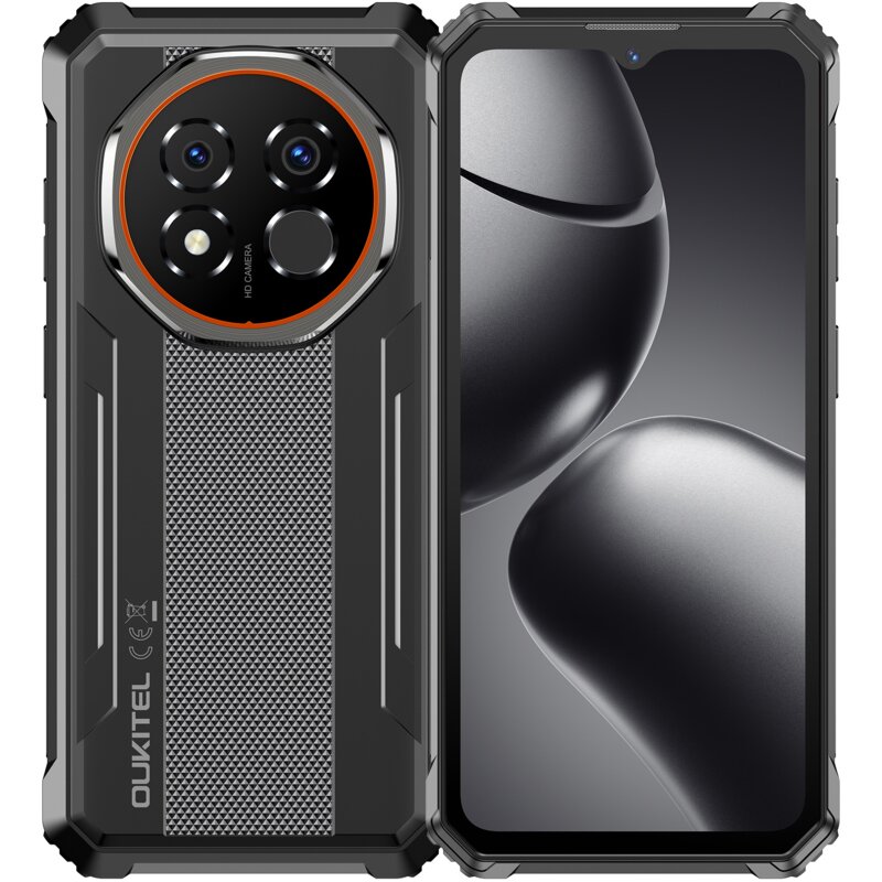 Smartfon OUKITEL G6 8/256GB 6.52" 90Hz Czarny