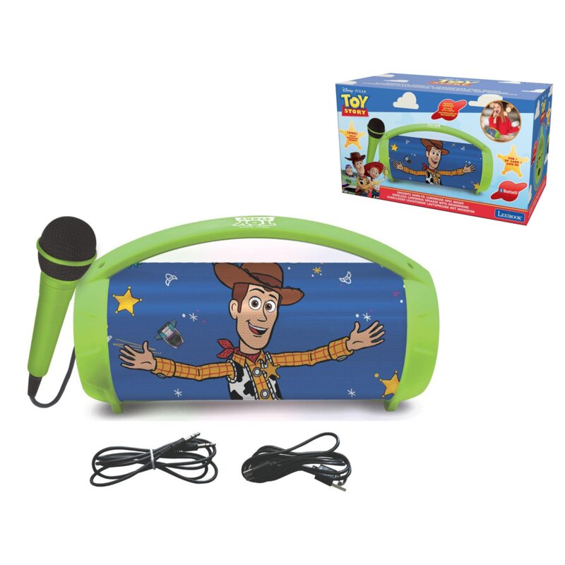 Zabawka głośnik mobilny LEXIBOOK Disney Toy Story BTP585TSZ