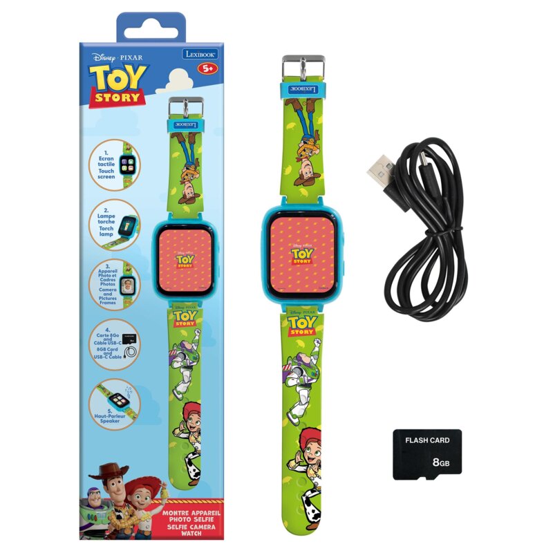 Zabawka zegarek z aparatem LEXIBOOK Disney Toy Story DMW070TS