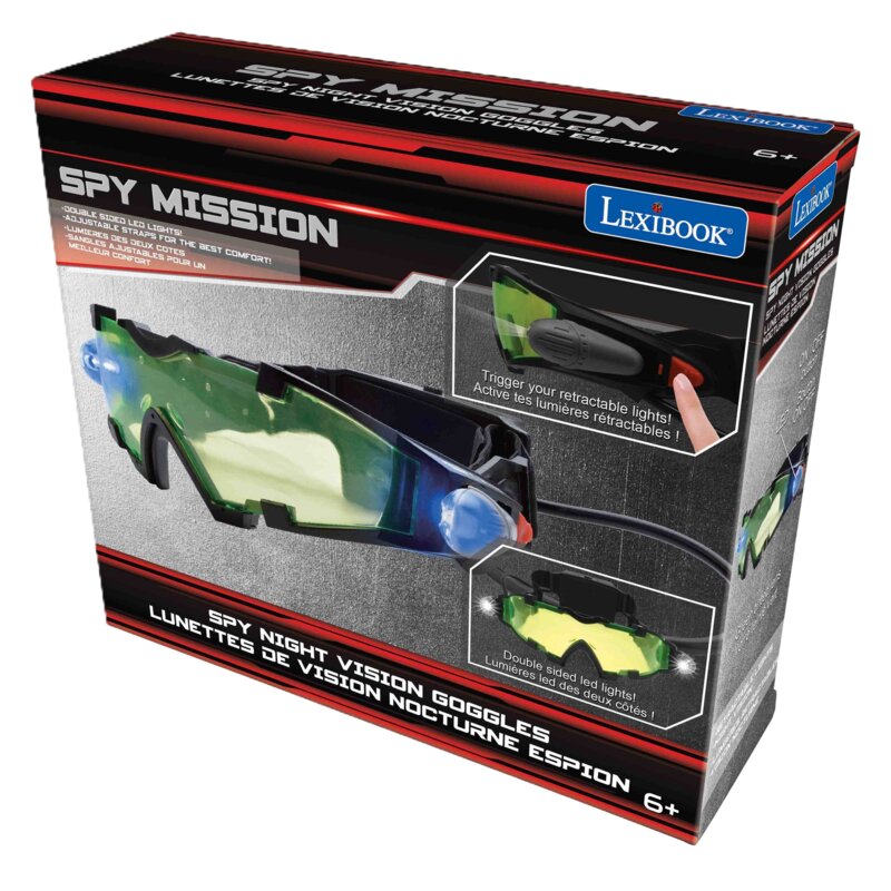 Zabawka gogle noktowizyjne LEXIBOOK Spy Mission RPSPY04