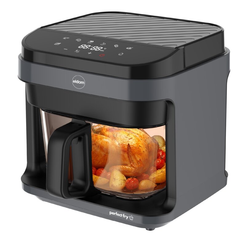 Air Fryer Frytkownica beztłuszczowa ELDOM FR500 5.5l z okienkiem do obserwacji postępów