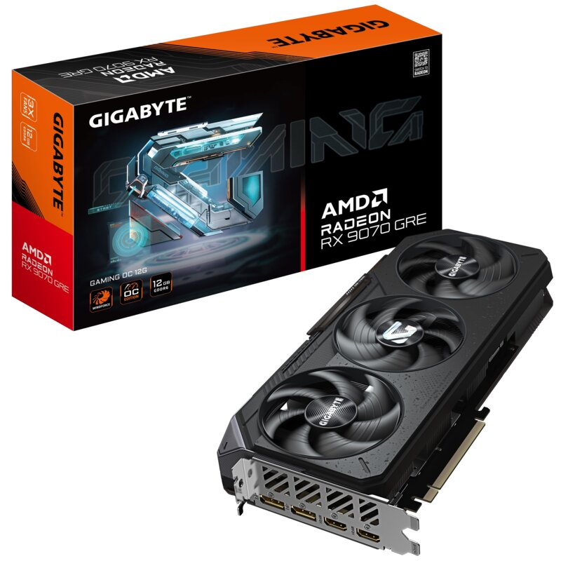 Karta graficzna GIGABYTE Radeon RX 9070 GRE Gaming OC 12GB