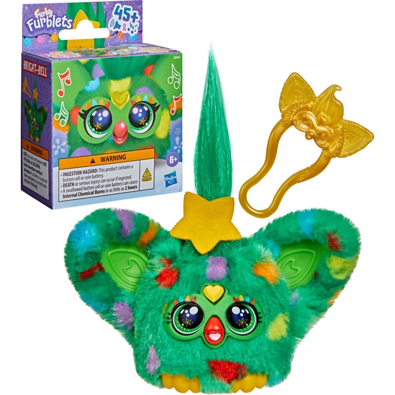 Maskotka HASBRO Furby Furbisie Bright-Bell Edycja świąteczna G24415L4