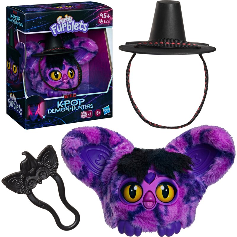 Maskotka HASBRO Furby Furbisie Kpop Demon Hunters Saja Boy Demon G47925L0