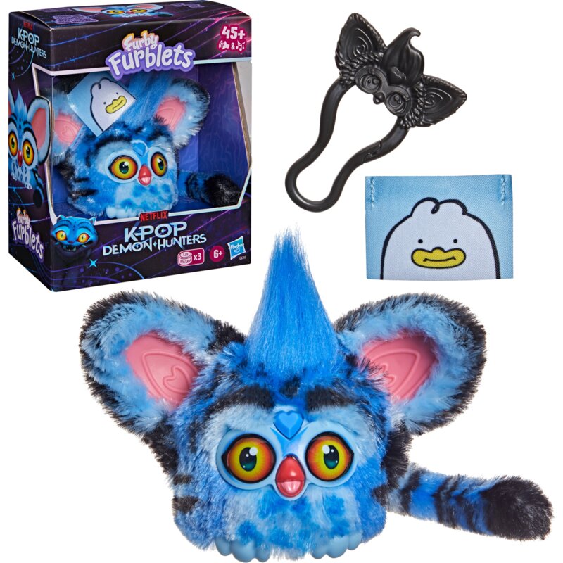 Maskotka HASBRO Furby Furbisie Kpop Demon Hunters Derpy Tiger G47915L0