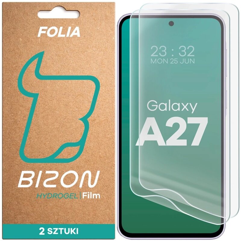Folia hydrożelowa BIZON Film Hydrogel Front Duo do Samsung Galaxy A27 5G (2 szt.)