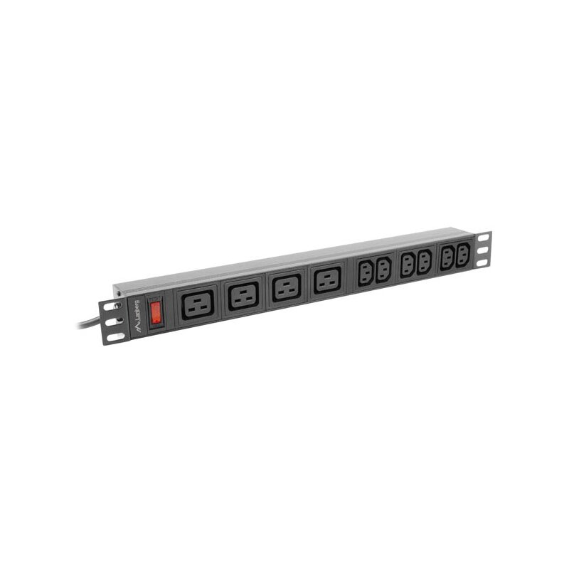 Listwa LANBERG PDU-04I1906I-0200-C20-BK (2 m)
