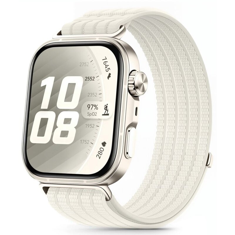 Pasek TECH-PROTECT Nylon Huawei Watch Fit 3/4/4 Pro/5/5 Pro Piaskowy