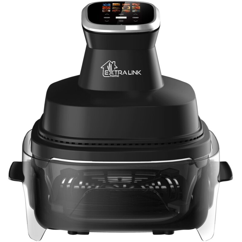 Air Fryer Frytkownica beztłuszczowa EXTRALINK Home Glass SJ-400G 4l ze szklanym pojemnikiem