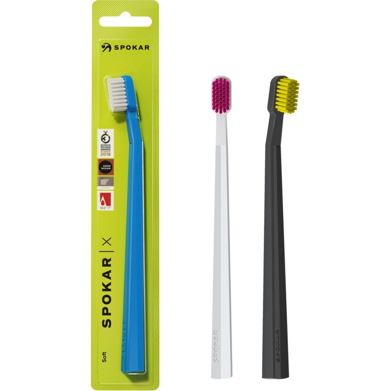 Szczoteczka do zębów SPOKAR X Premium 2500 Soft Wielokolorowy