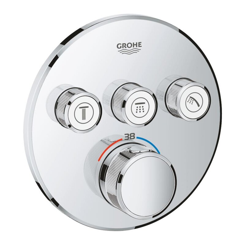 Bateria prysznicowa podtynkowa GROHE Grohtherm SmartControl 29121000 Chrom