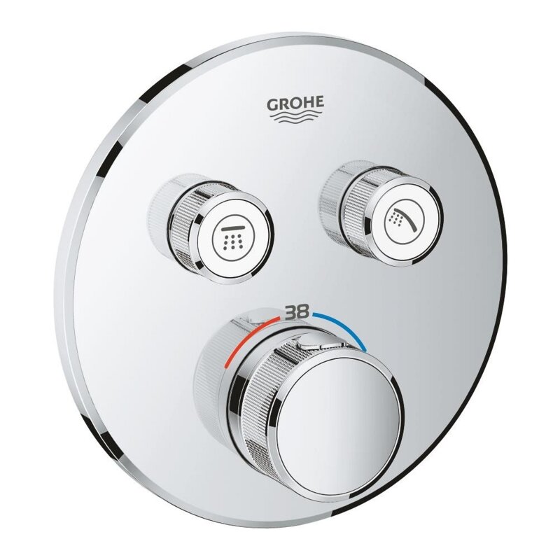 Bateria prysznicowa podtynkowa GROHE Grohtherm SmartControl 29119000 Chrom