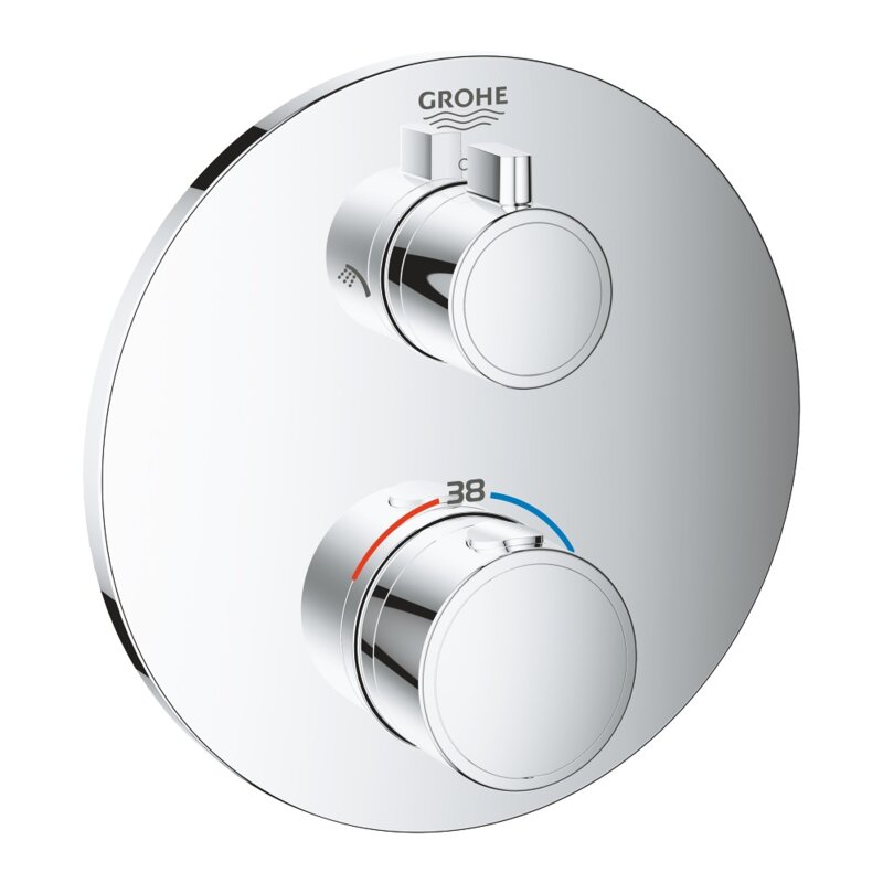Bateria prysznicowa podtynkowa GROHE Grohtherm 24076000 Chrom