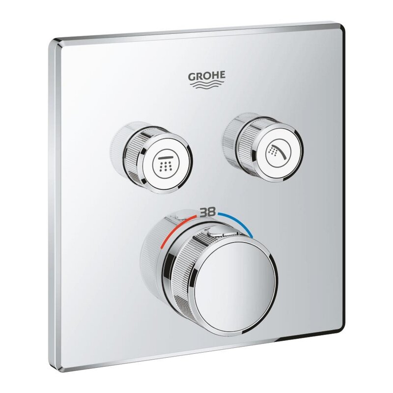 Bateria prysznicowa podtynkowa Grohtherm SmartControl 29124000 Chrom