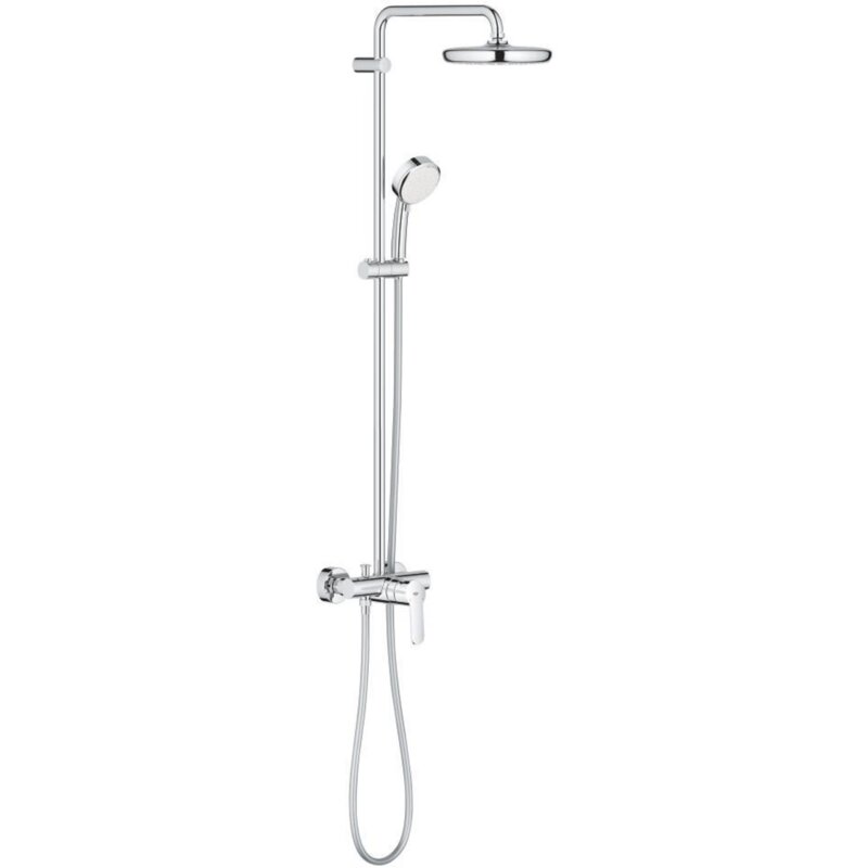 Zestaw prysznicowy natynkowy GROHE Tempesta Cosmopolitan System 210 26224001 z deszczownicą Chrom